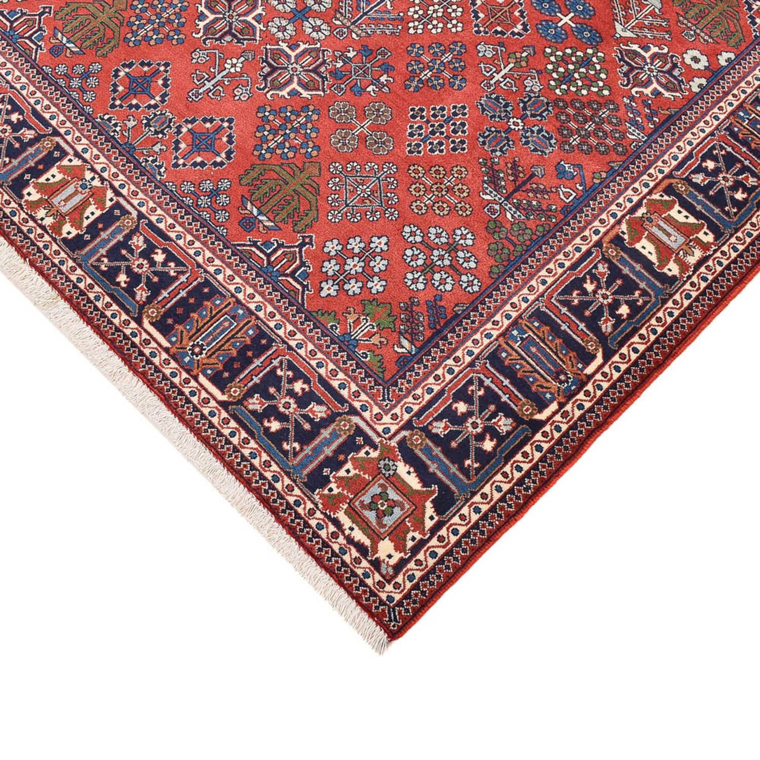 Perserteppich - Nomadic - 259 x 165 cm - rot