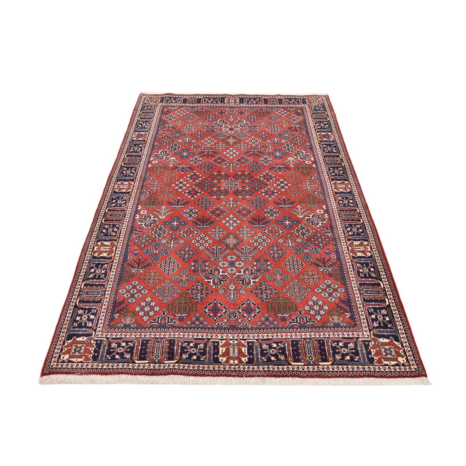 Perserteppich - Nomadic - 259 x 165 cm - rot