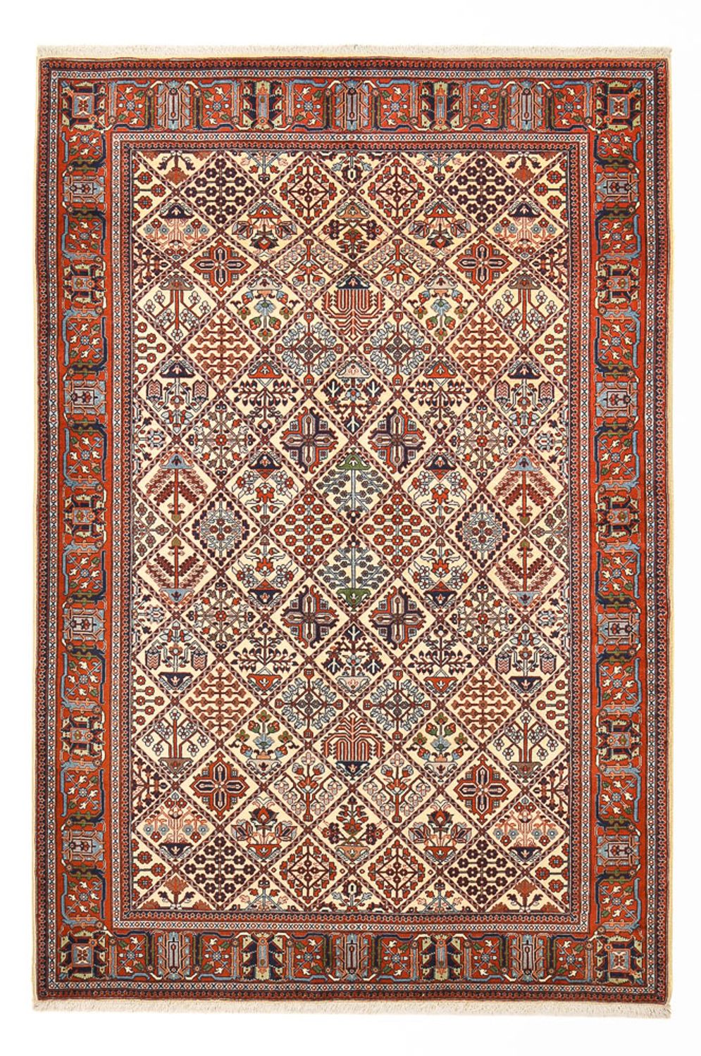 Perserteppich - Nomadic - 252 x 170 cm - dunkelbeige