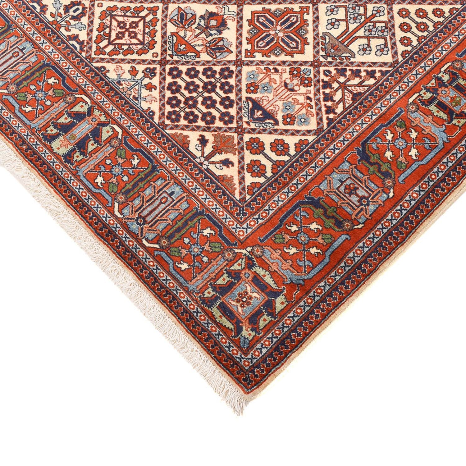 Perserteppich - Nomadic - 252 x 170 cm - dunkelbeige