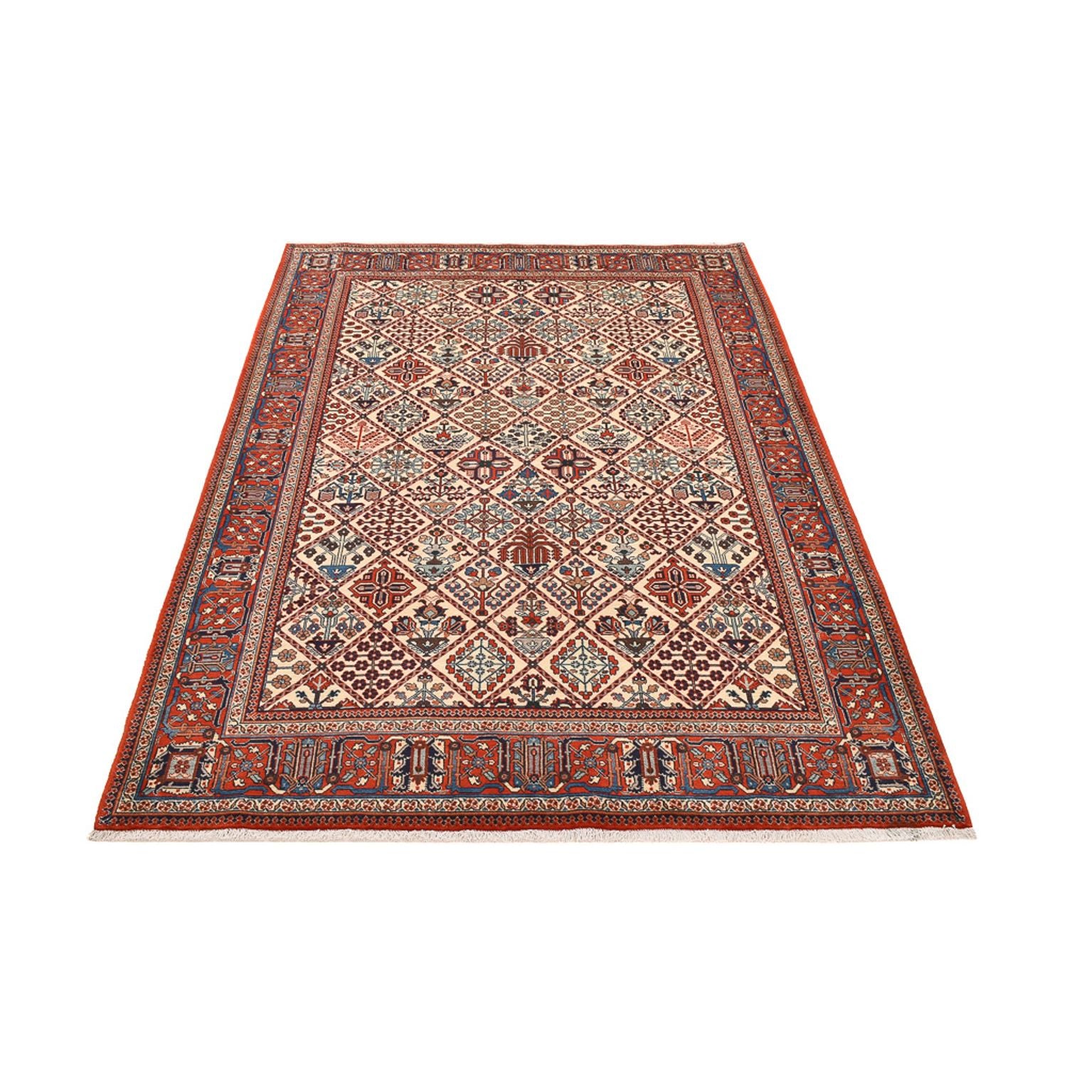 Perserteppich - Nomadic - 248 x 168 cm - dunkelbeige