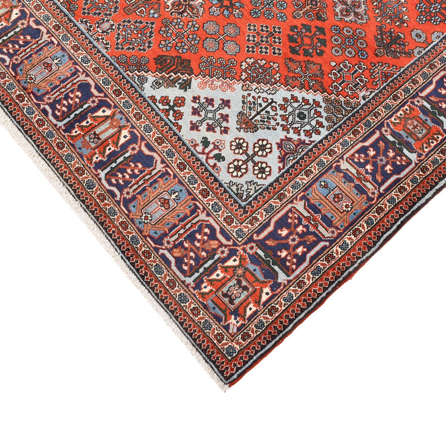 Perserteppich - Nomadic - 248 x 168 cm - rot