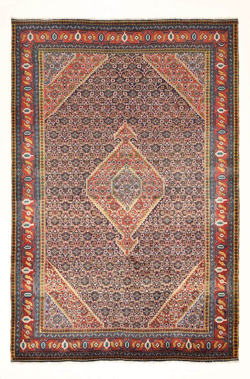 Perserteppich - Nomadic - 300 x 202 cm - rost