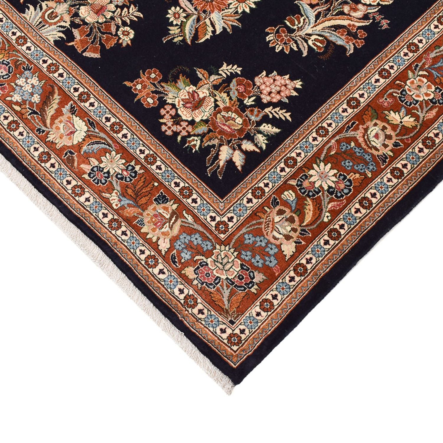 Perserteppich - Classic - 228 x 180 cm - dunkelblau