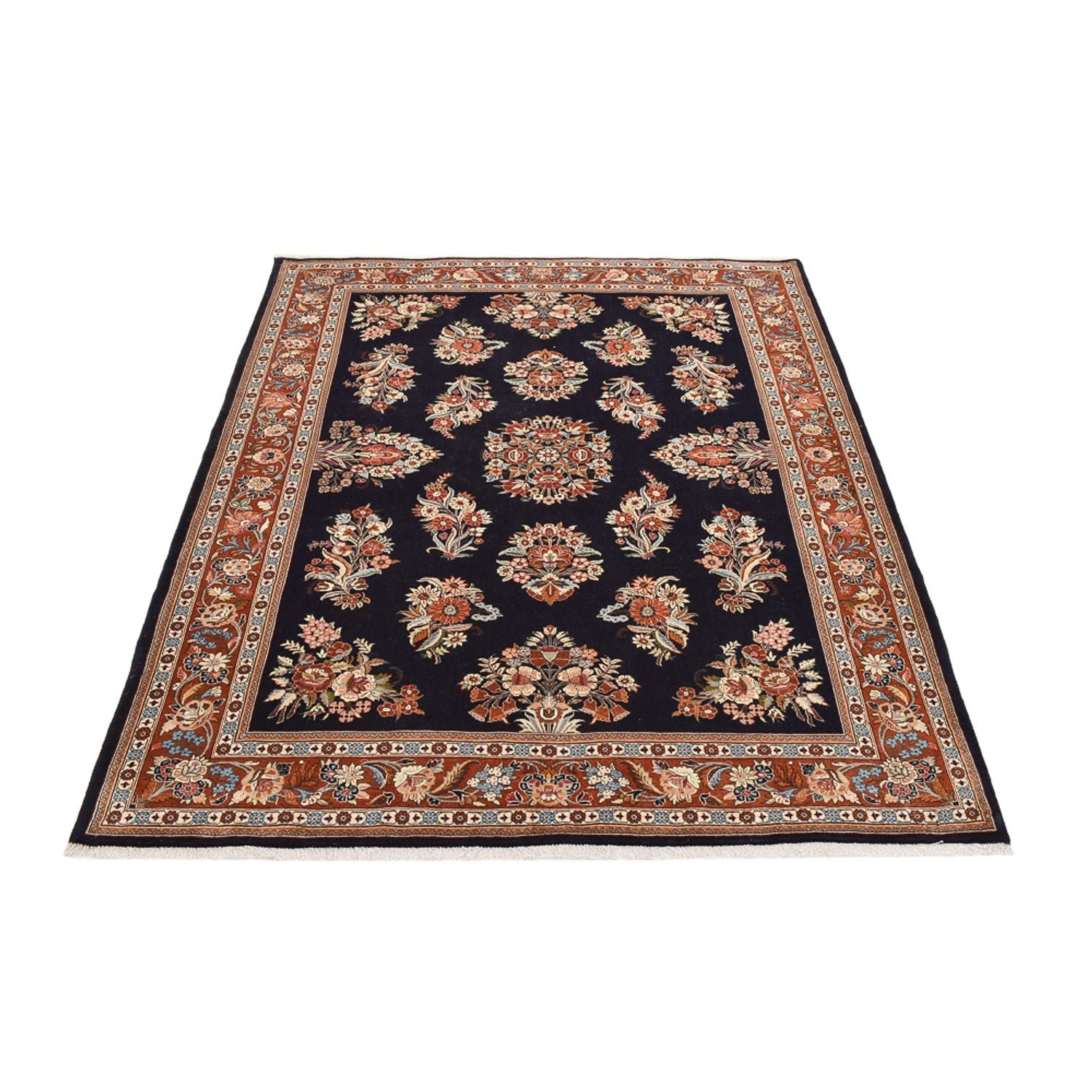 Perserteppich - Classic - 228 x 180 cm - dunkelblau