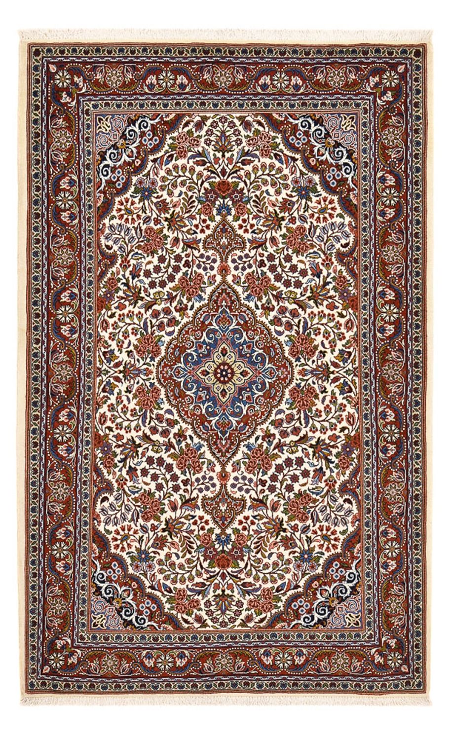 Perserteppich - Nomadic - 210 x 128 cm - mehrfarbig