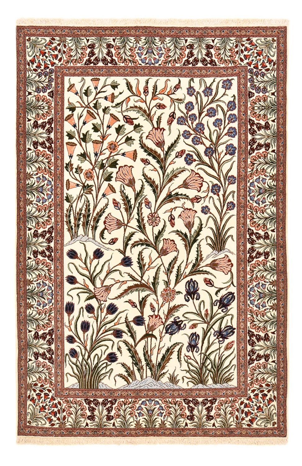 Perserteppich - Ghom - Royal - 205 x 135 cm - mehrfarbig