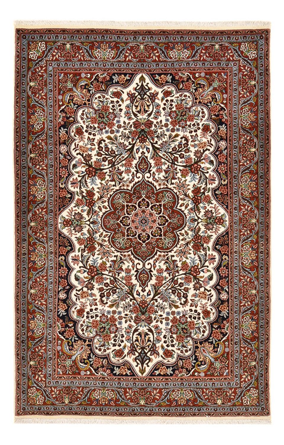 Perserteppich - Bidjar - 210 x 135 cm - creme