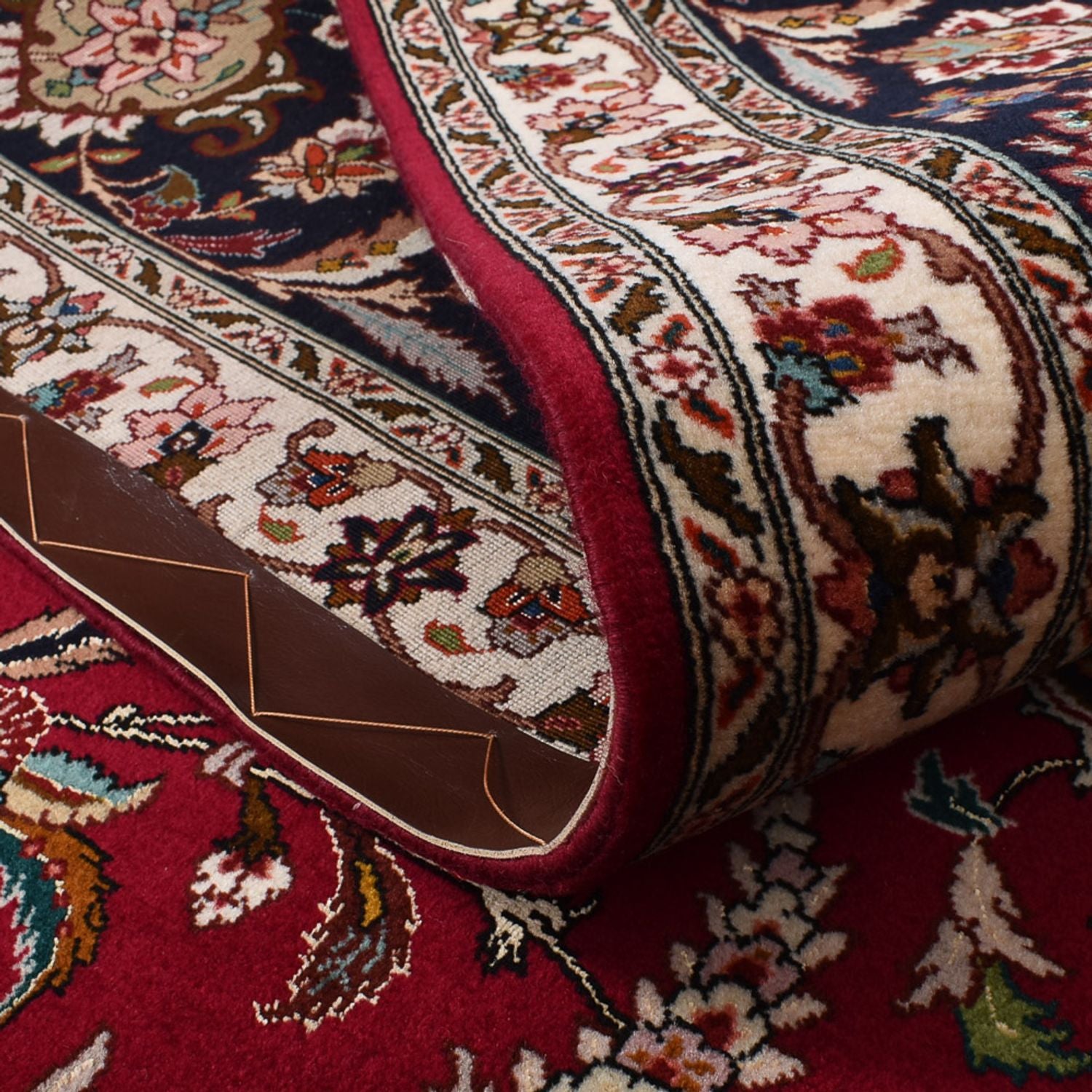 Perserteppich - Täbriz - Royal - 295 x 249 cm - rot