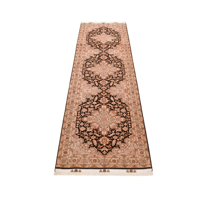 Läufer Perser - Täbriz - Royal - 305 x 80 cm - hellbeige