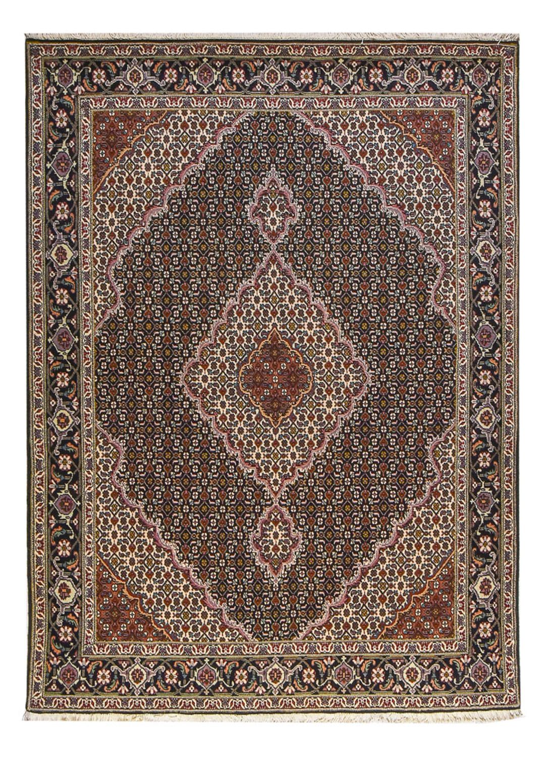 Perserteppich - Täbriz - Royal - 208 x 149 cm - rost