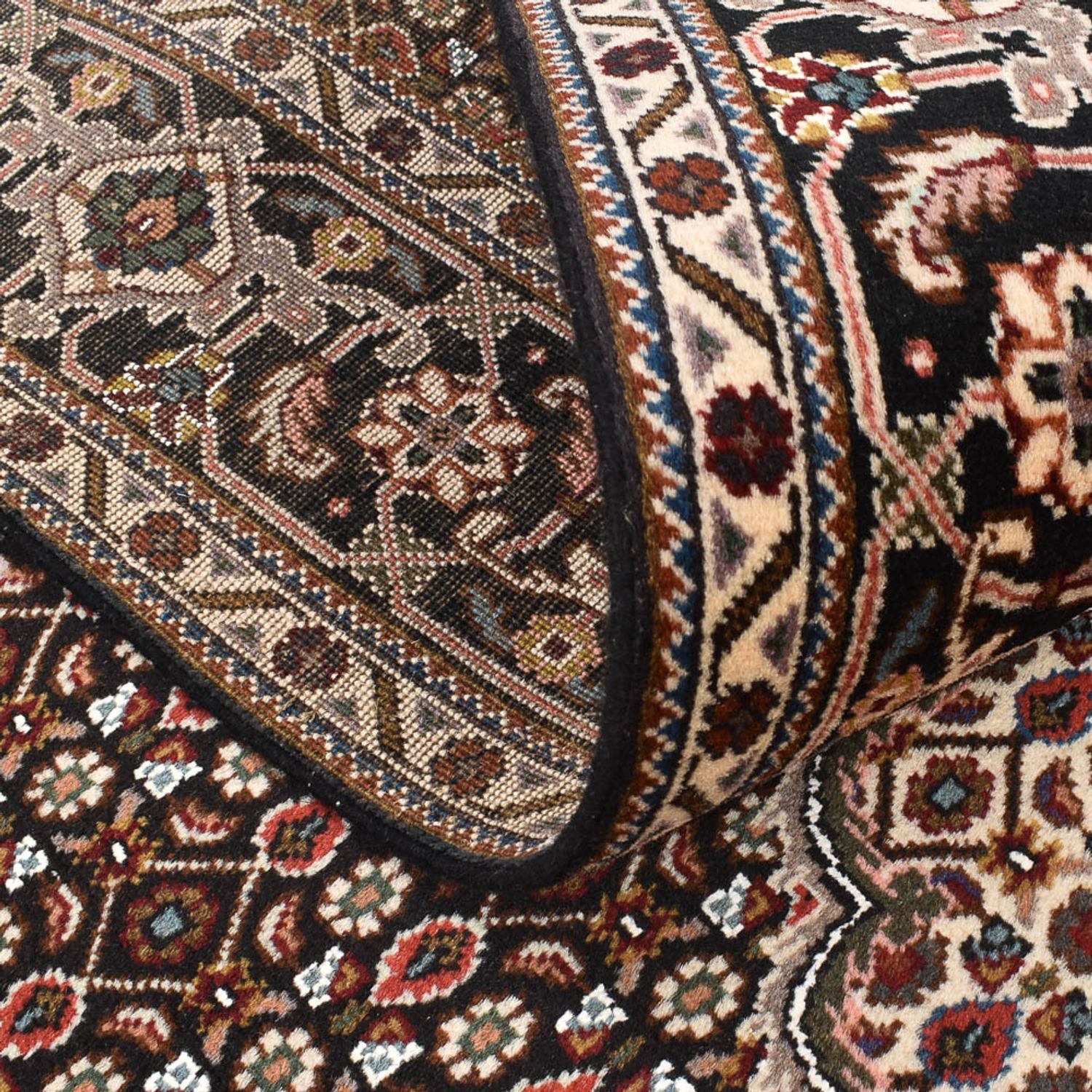 Perserteppich - Täbriz - Royal quadratisch  - 202 x 198 cm - braun