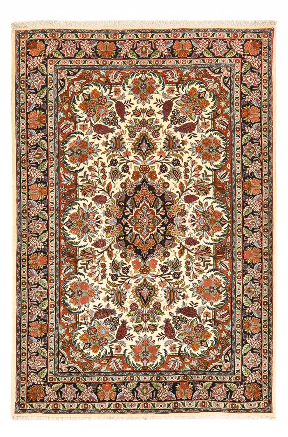 Perserteppich - Bidjar - 210 x 140 cm - hellbeige
