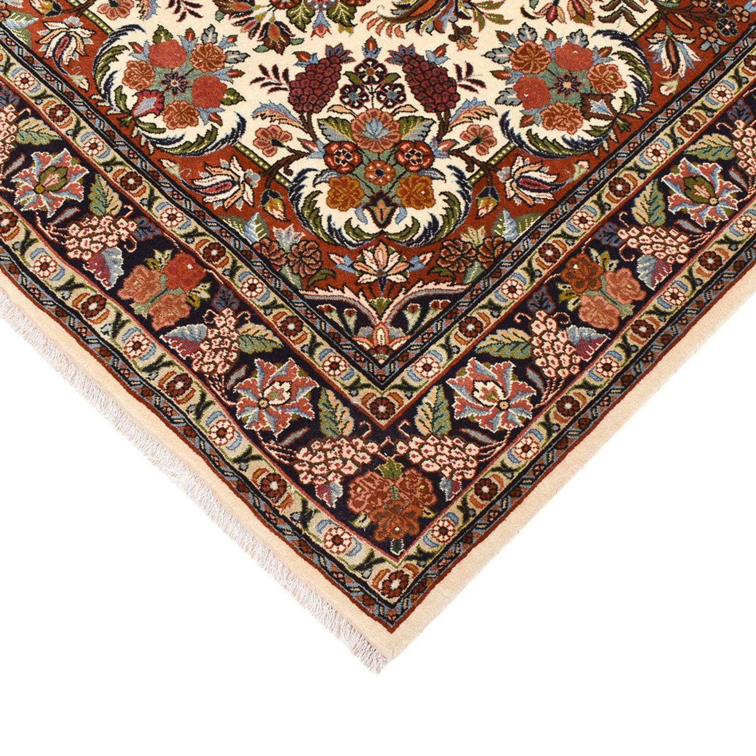 Perserteppich - Bidjar - 210 x 140 cm - hellbeige