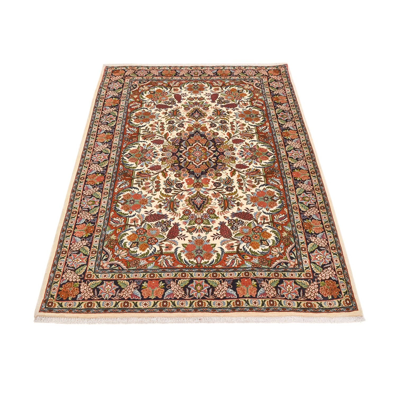 Perserteppich - Bidjar - 210 x 140 cm - hellbeige