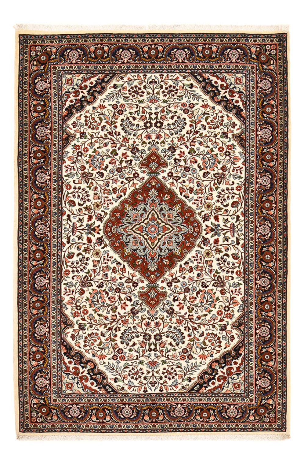 Perserteppich - Bidjar - 214 x 140 cm - creme