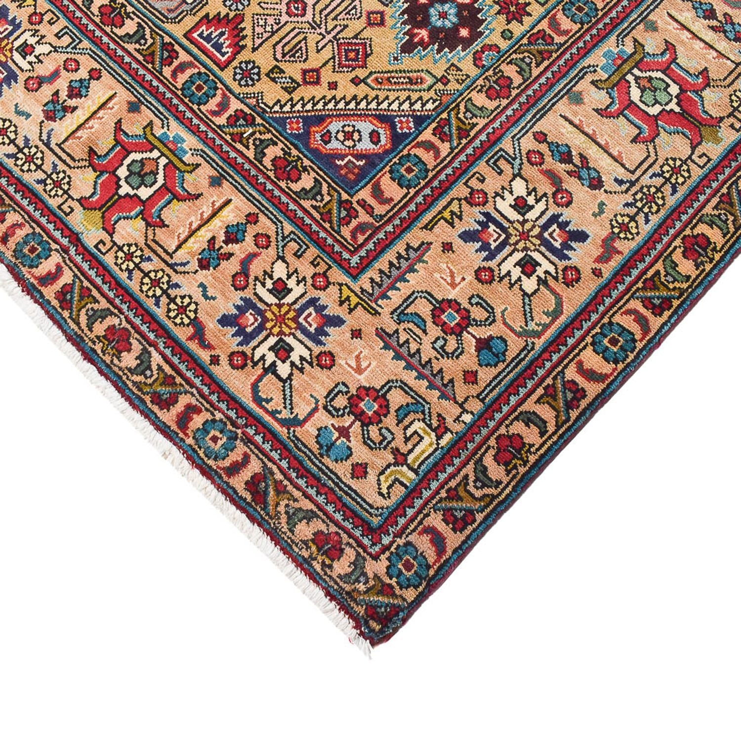 Perserteppich - Täbriz - Royal - 298 x 203 cm - rot