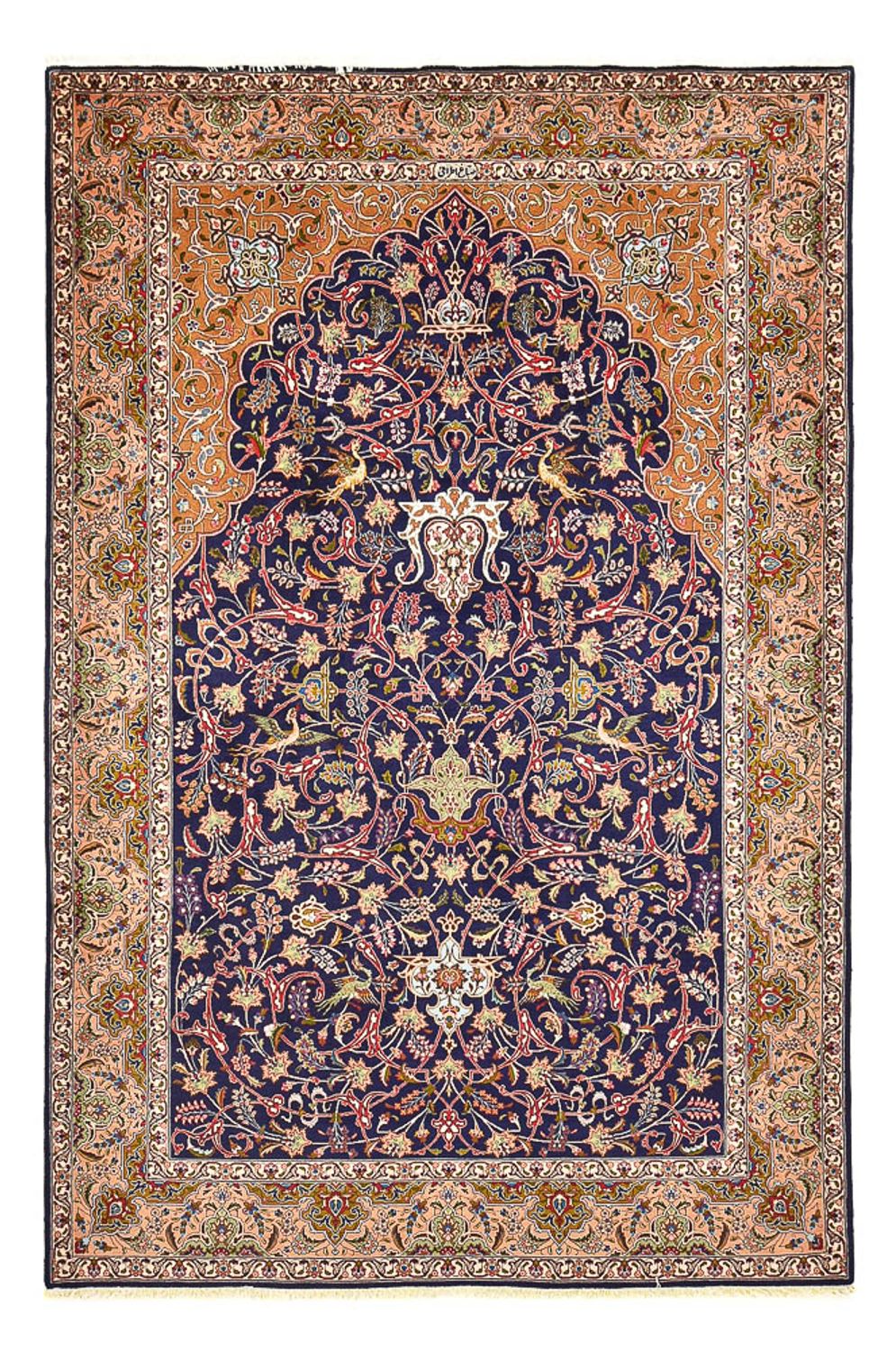 Perserteppich - Täbriz - Royal - 299 x 197 cm - lila