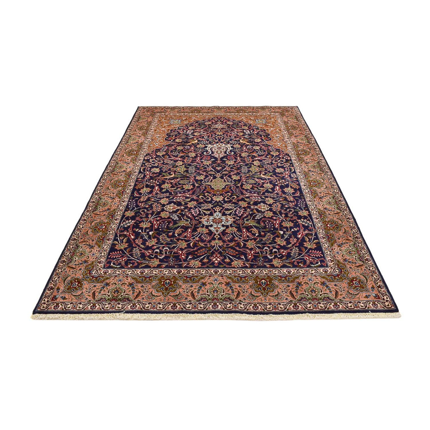Perserteppich - Täbriz - Royal - 299 x 197 cm - lila