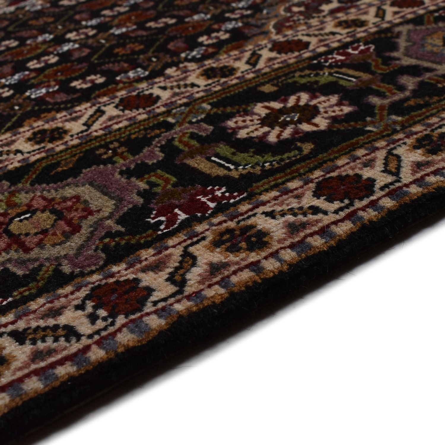 Perserteppich - Täbriz - Royal - 196 x 148 cm - dunkelbraun