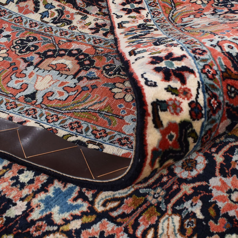 Perserteppich - Bidjar quadratisch  - 254 x 243 cm - dunkelrot