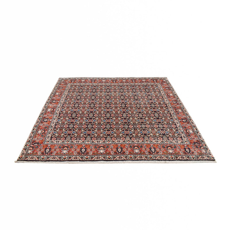 Perserteppich - Bidjar quadratisch  - 254 x 243 cm - dunkelrot