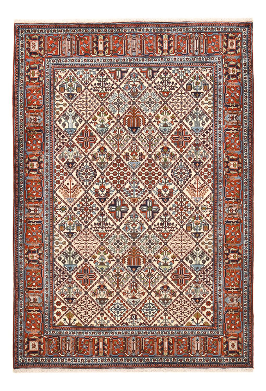 Perserteppich - Nomadic - 245 x 170 cm - rost