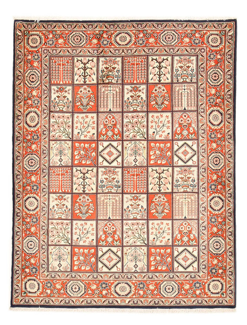 Perserteppich - Nomadic - 202 x 158 cm - mehrfarbig