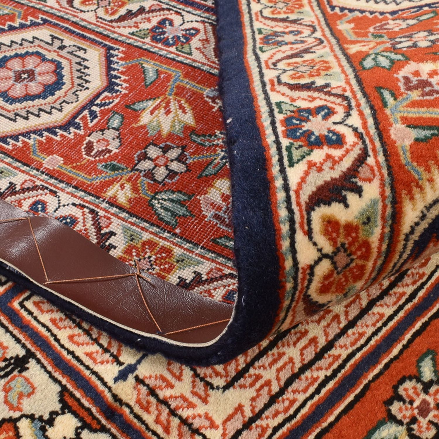 Perserteppich - Nomadic - 202 x 158 cm - mehrfarbig