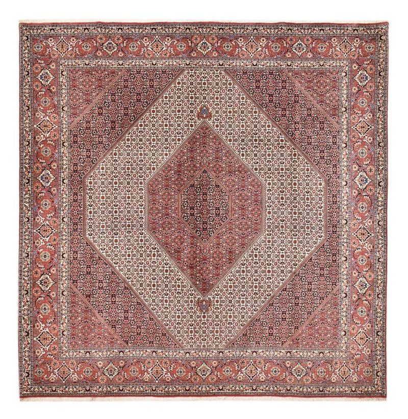 Perserteppich - Bidjar quadratisch  - 307 x 300 cm - rost