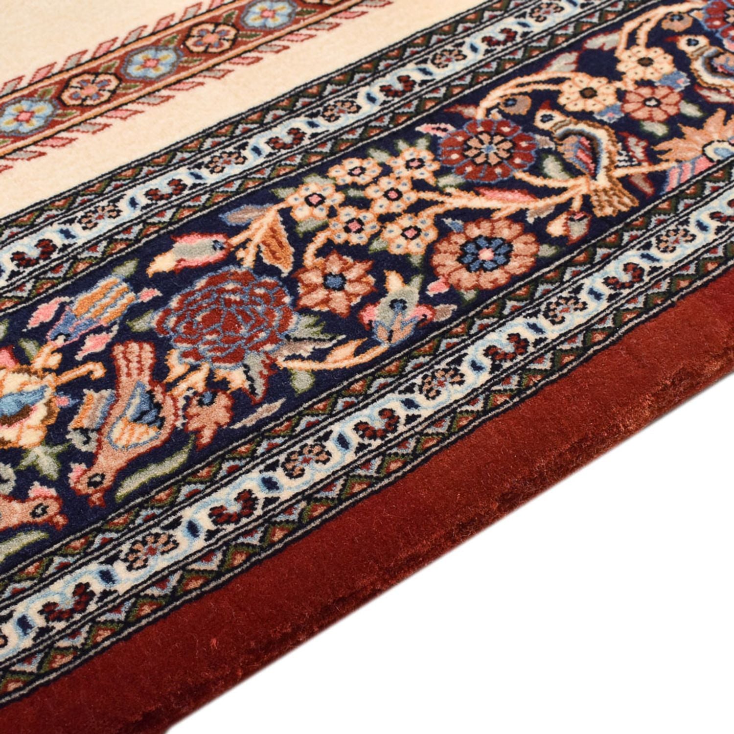 Perserteppich - Ghom - Royal - 200 x 136 cm - hellbeige