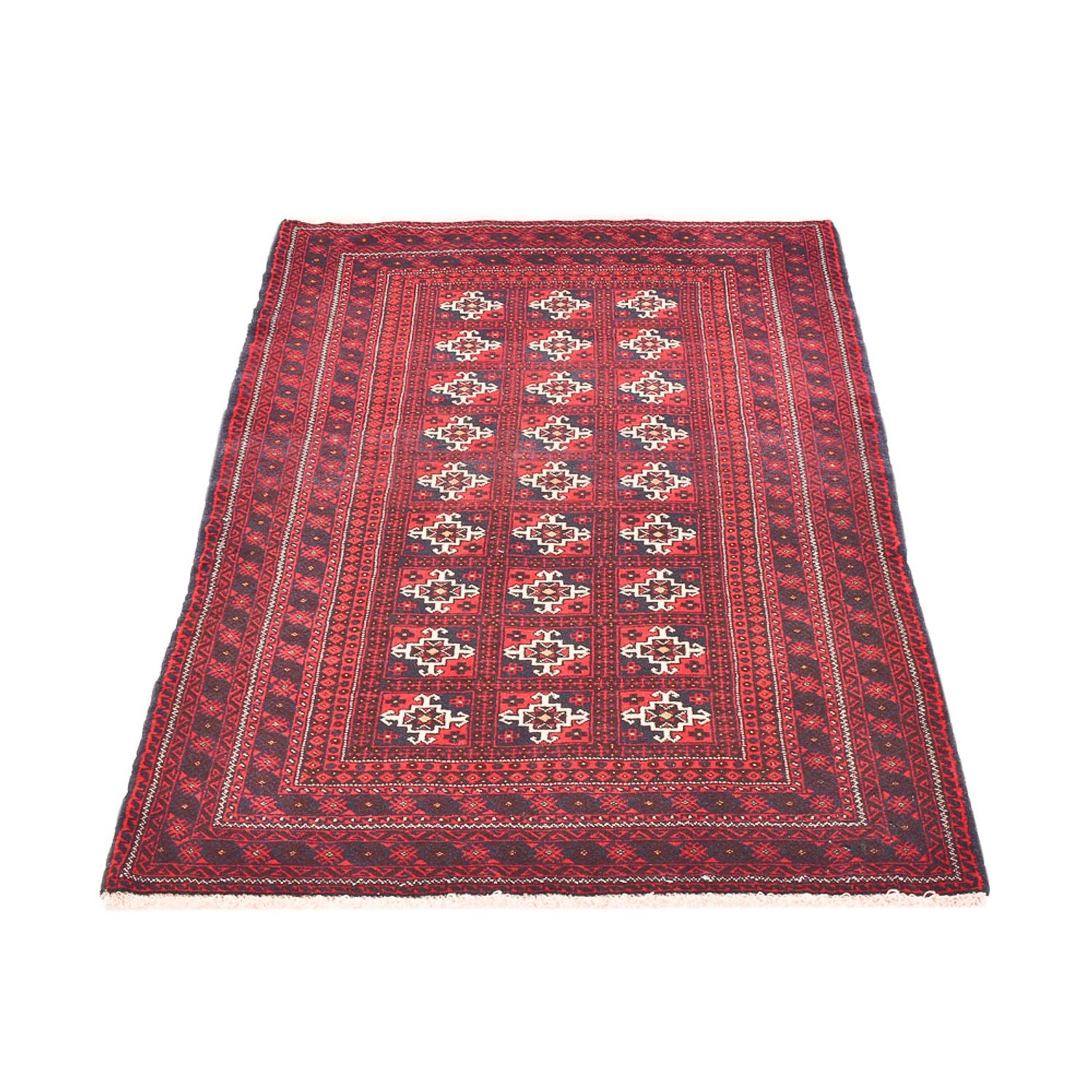 Belutsch Teppich - 150 x 100 cm - rot