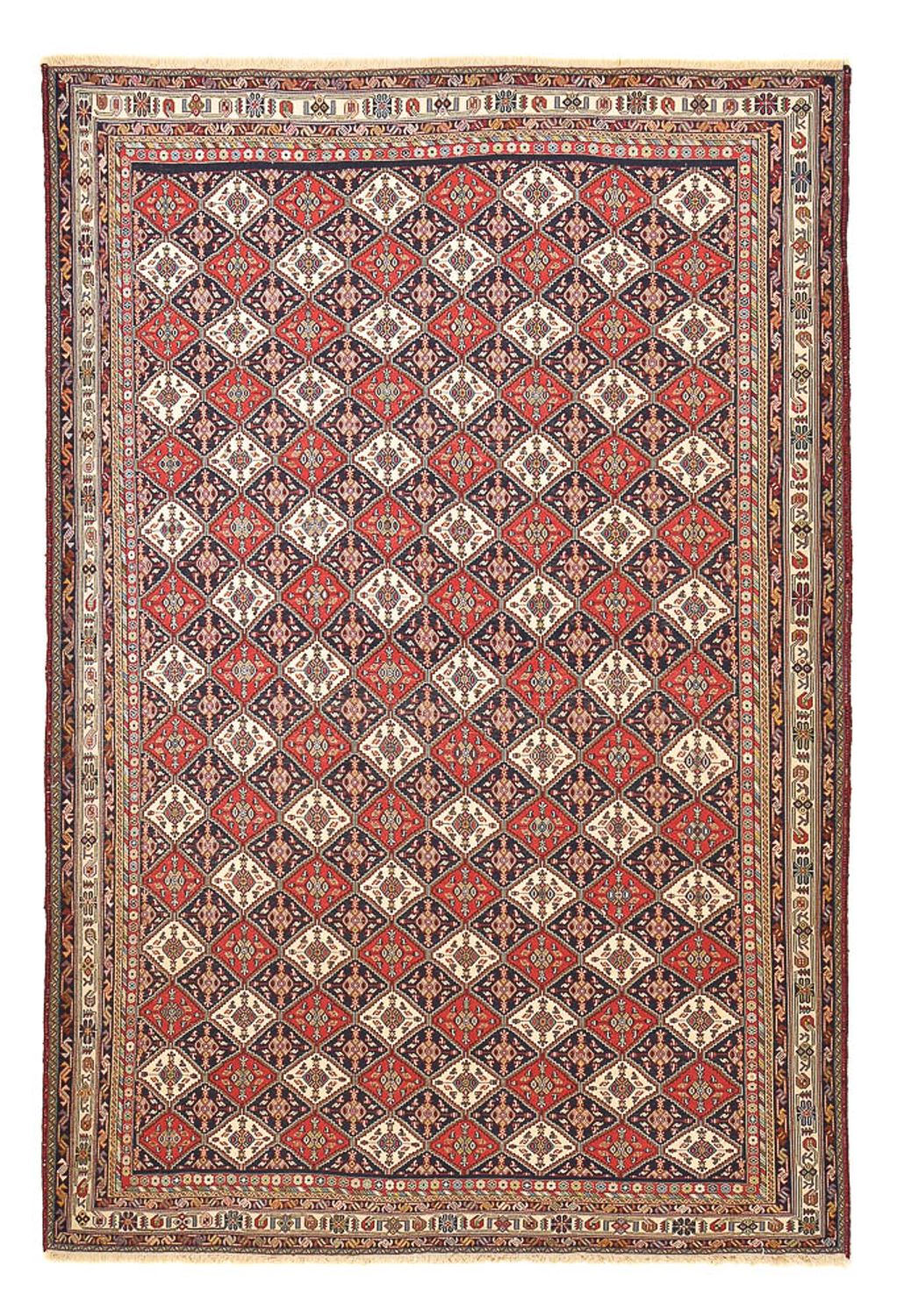 Kelim Teppich - Oriental - 289 x 193 cm - hellrot