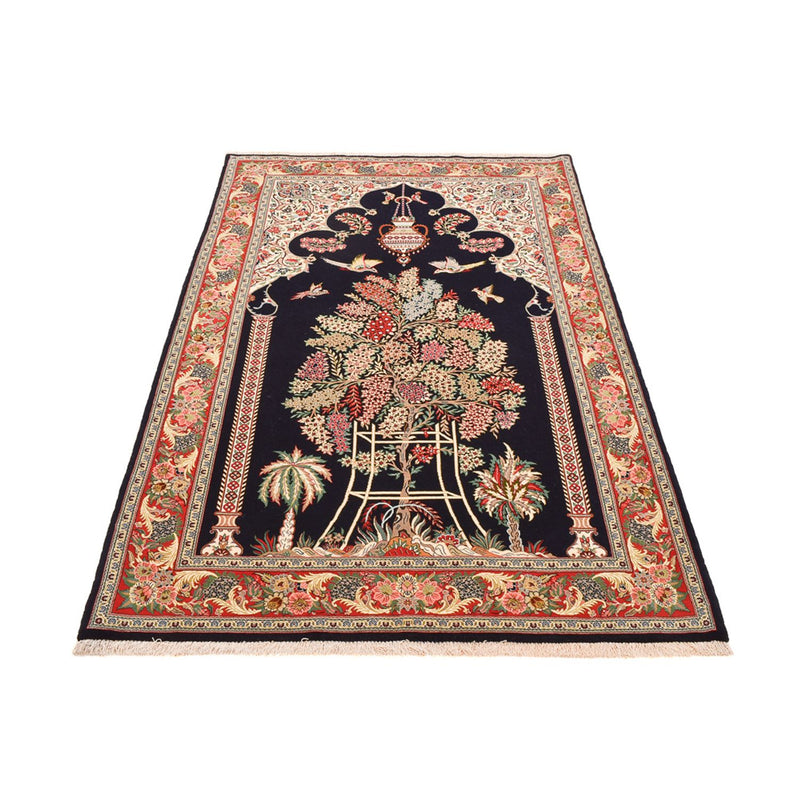 Perserteppich - Ghom - Royal - 218 x 135 cm - dunkelblau