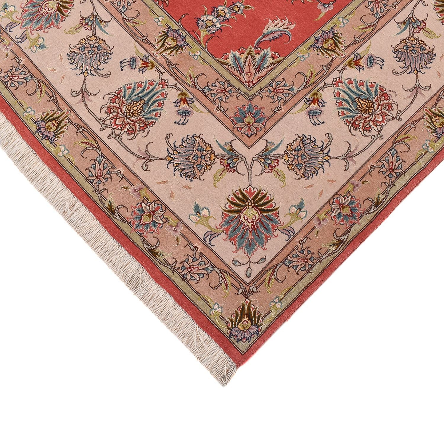 Perserteppich - Täbriz - Royal - 309 x 242 cm - rot