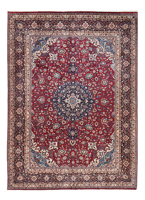 Perserteppich - Keshan - 340 x 245 cm - dunkelrot