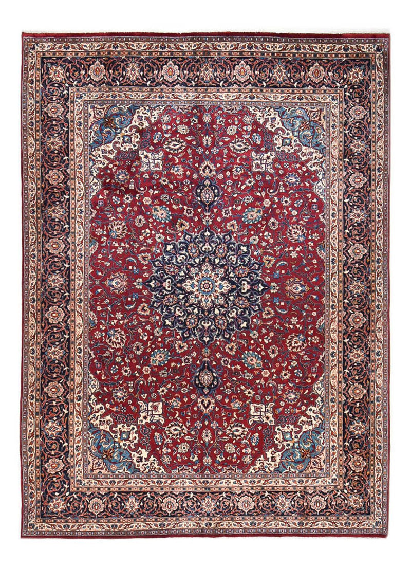 Perserteppich - Keshan - 340 x 245 cm - dunkelrot