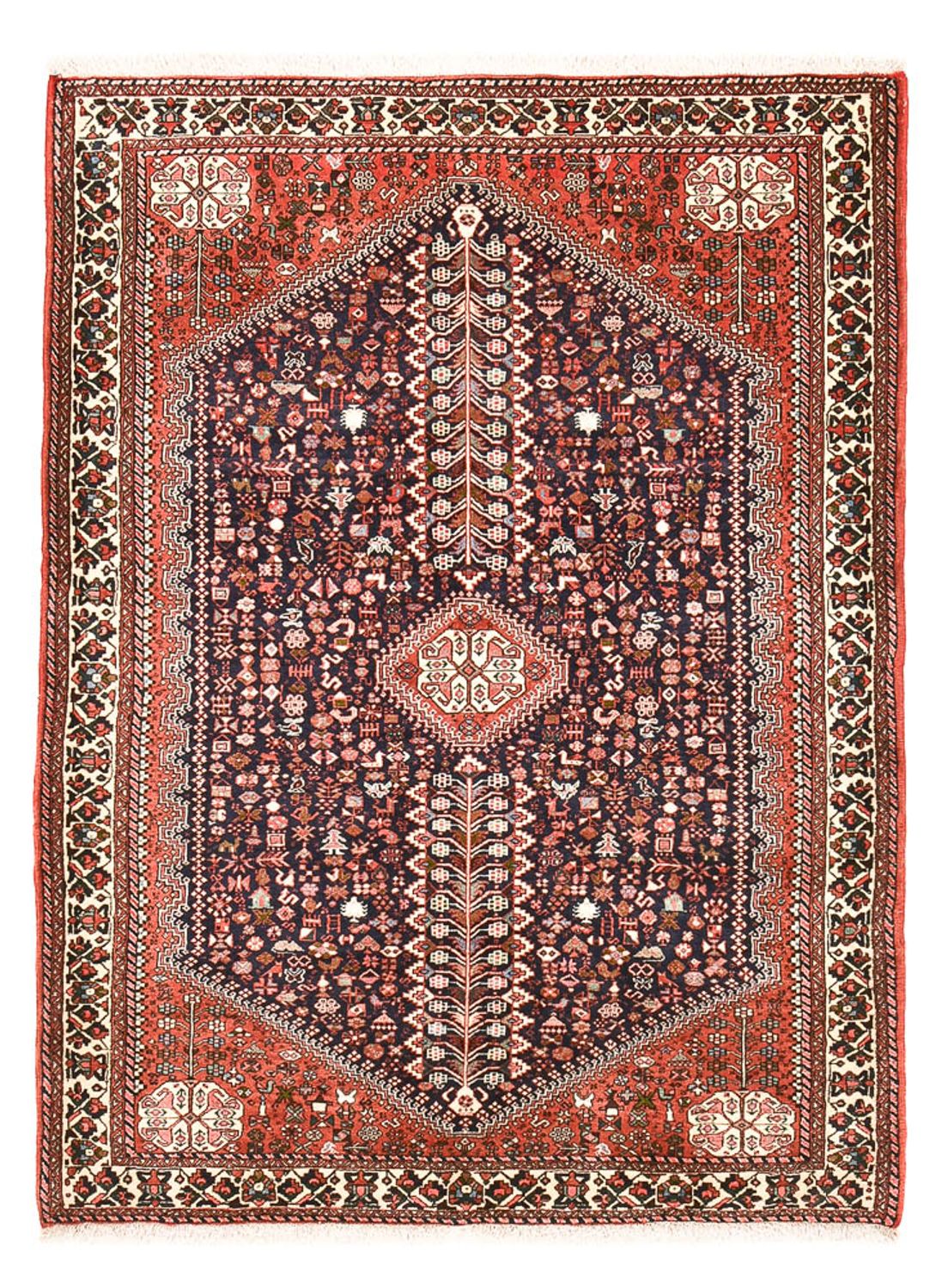 Gabbeh Teppich - Kaschkuli Perser - 200 x 150 cm - rost