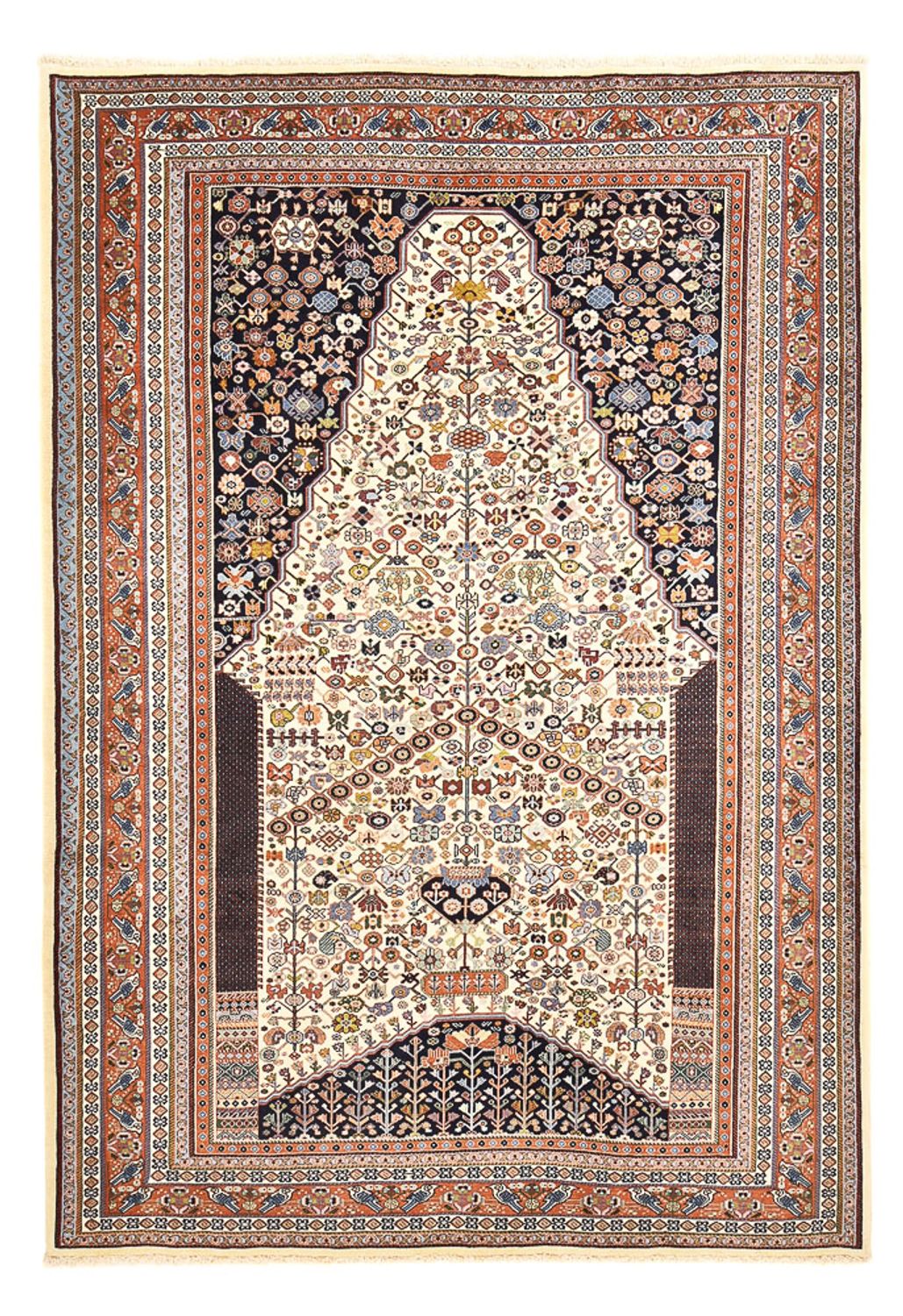 Gabbeh Teppich - Kaschkuli Perser - 295 x 205 cm - beige