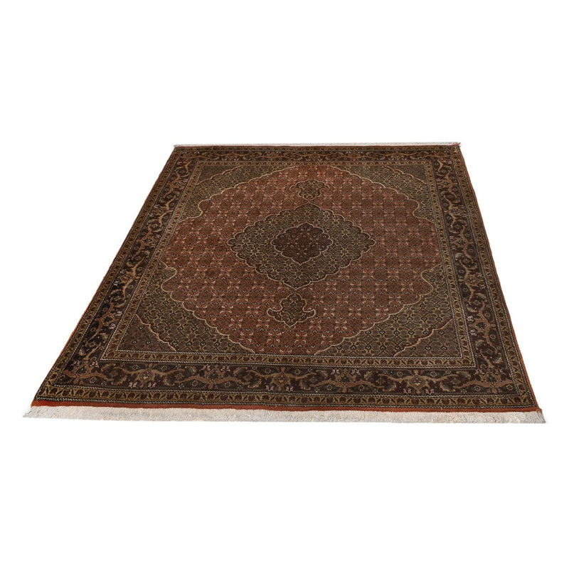 Perserteppich - Täbriz - Royal - 198 x 152 cm - hellrot