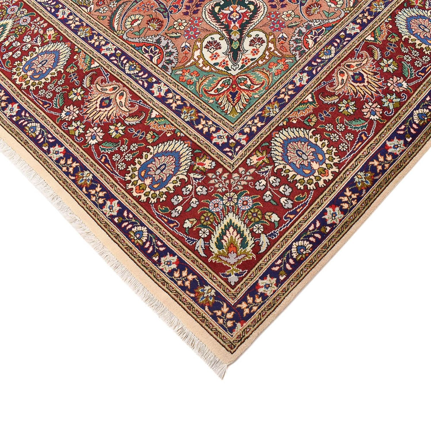 Perserteppich - Täbriz - Royal - 367 x 252 cm - beige