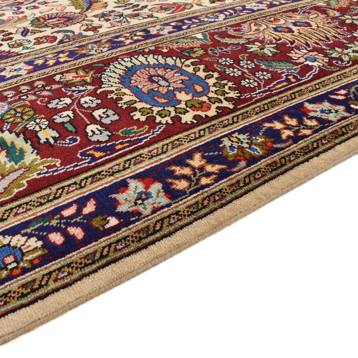 Perserteppich - Täbriz - Royal - 367 x 252 cm - beige