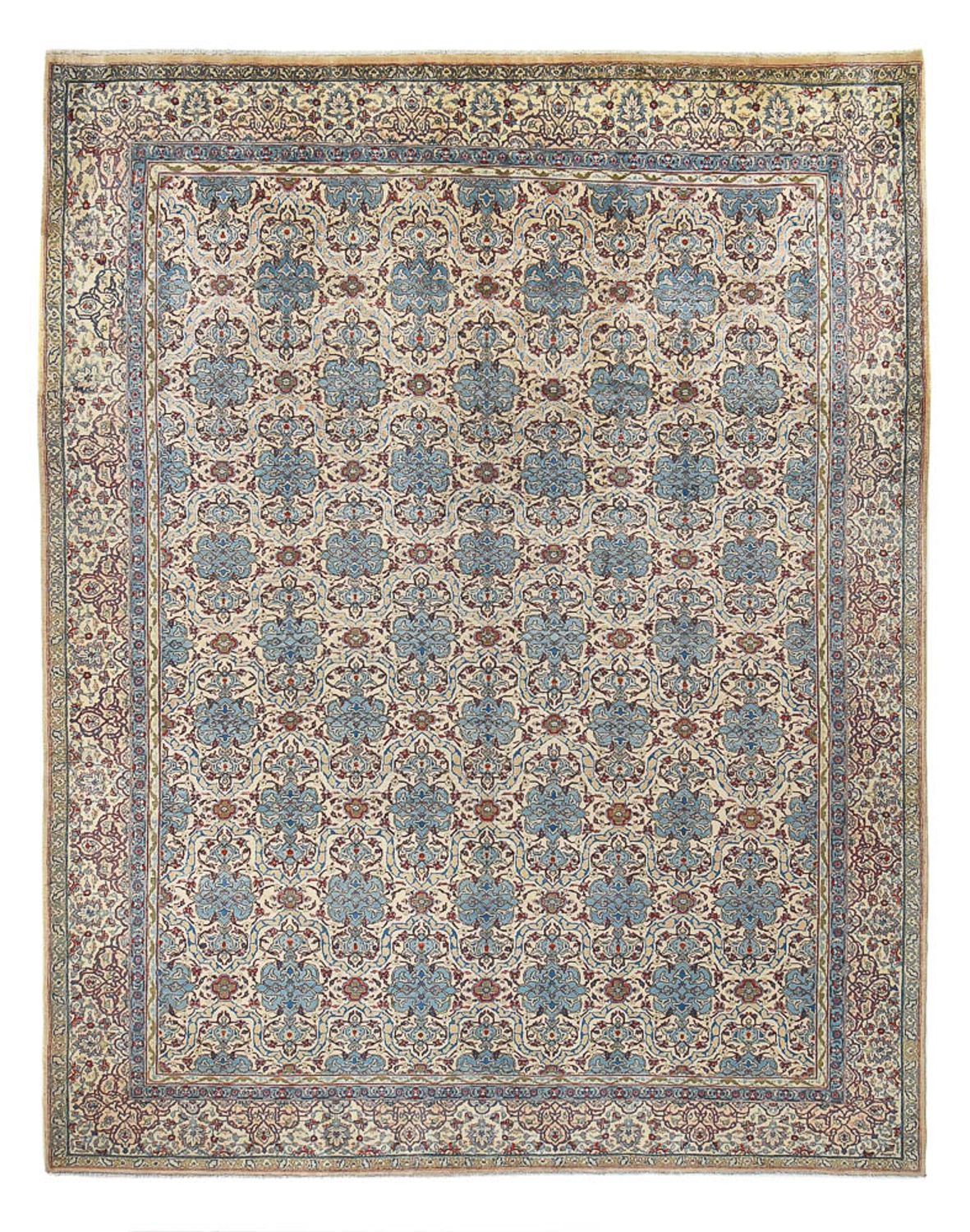 Perserteppich - Keshan - Royal - 396 x 304 cm - sand