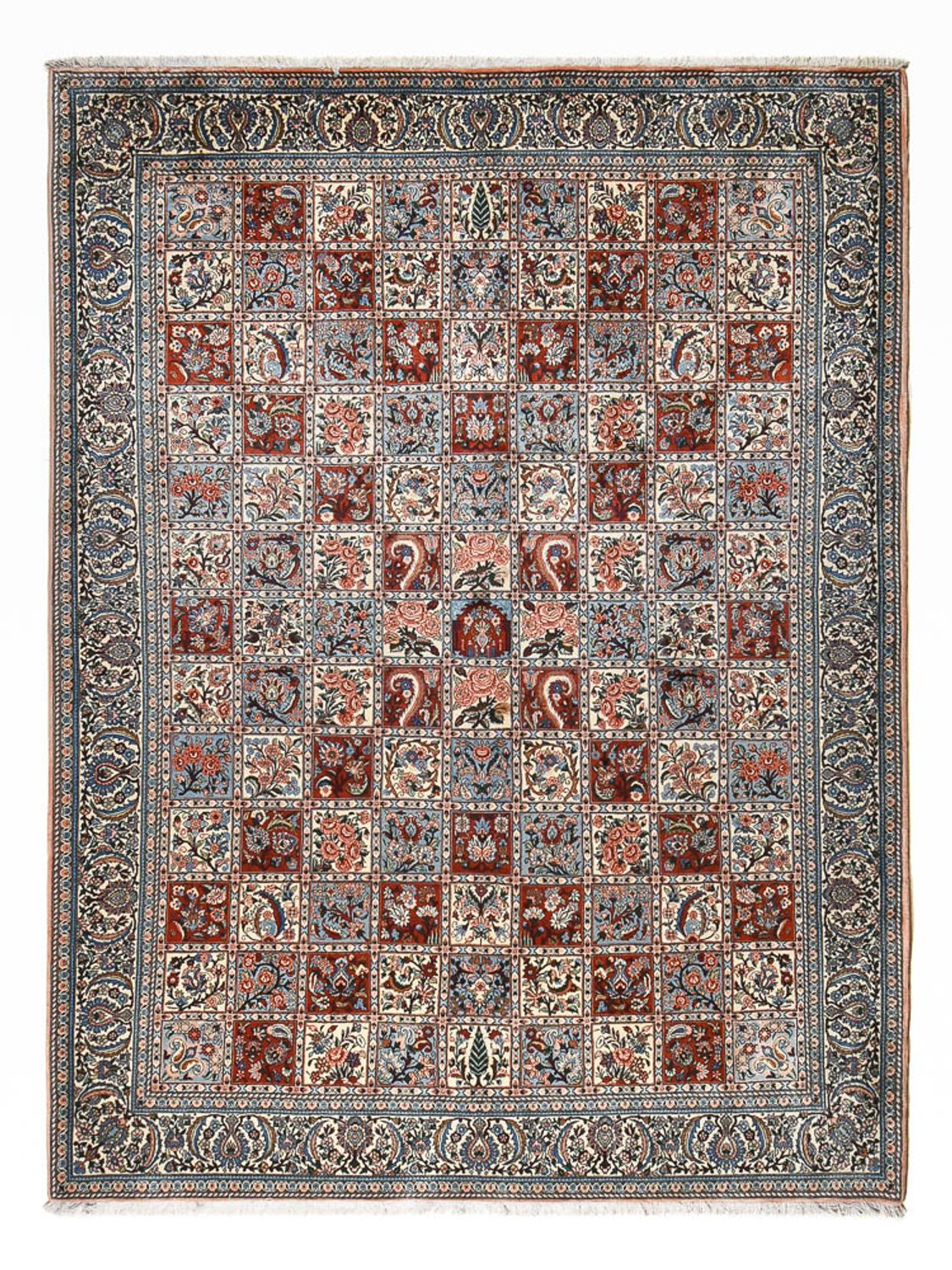Perserteppich - Nomadic - 348 x 258 cm - hellblau