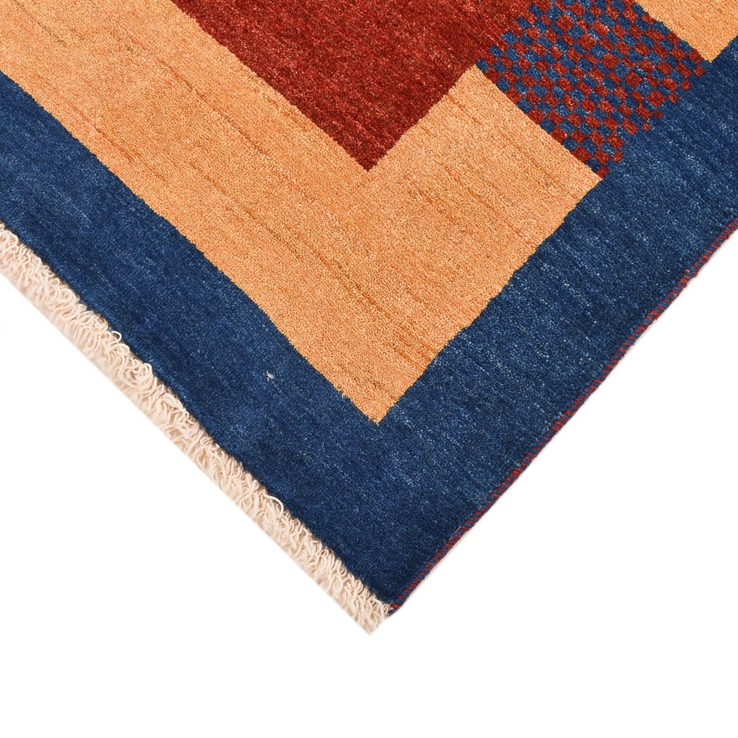Gabbeh Teppich - Loribaft Perser - 146 x 101 cm - mehrfarbig