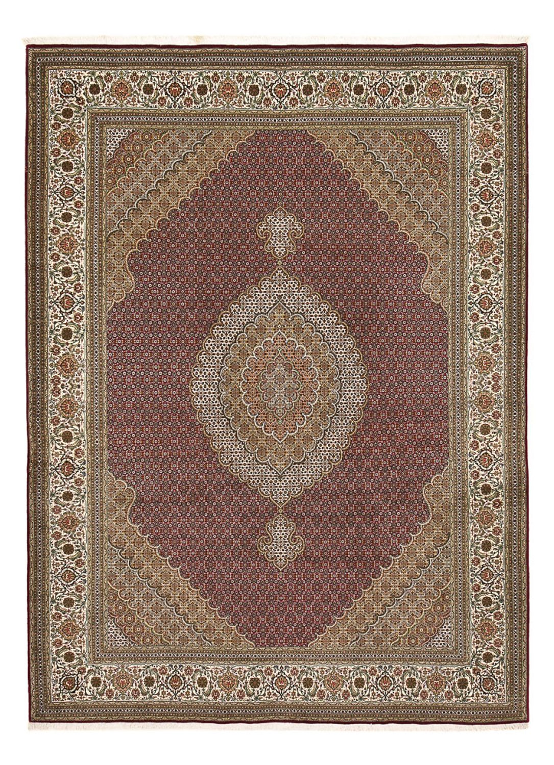 Perserteppich - Täbriz - Royal - 346 x 255 cm - rost