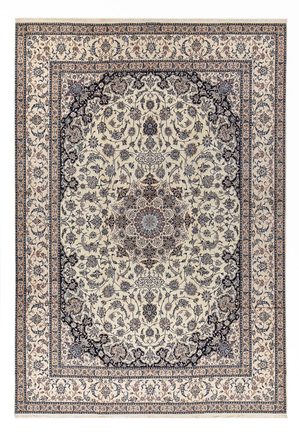 Perserteppich - Nain - Premium - 512 x 355 cm - sand
