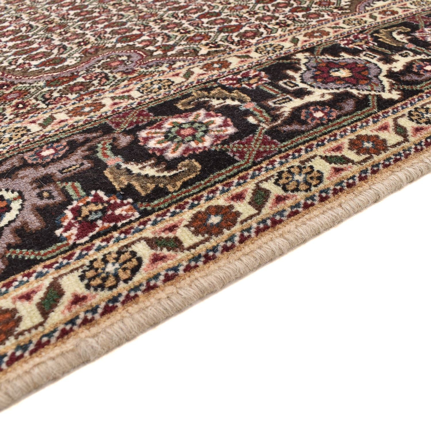 Perserteppich - Täbriz - Royal quadratisch  - 202 x 200 cm - braun