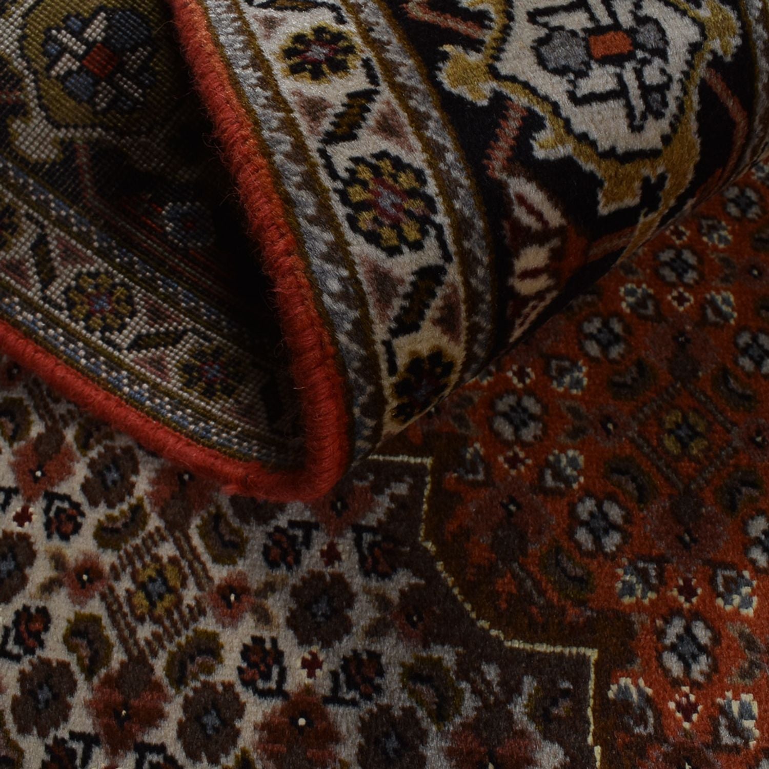 Perserteppich - Täbriz - Royal - 194 x 153 cm - rot
