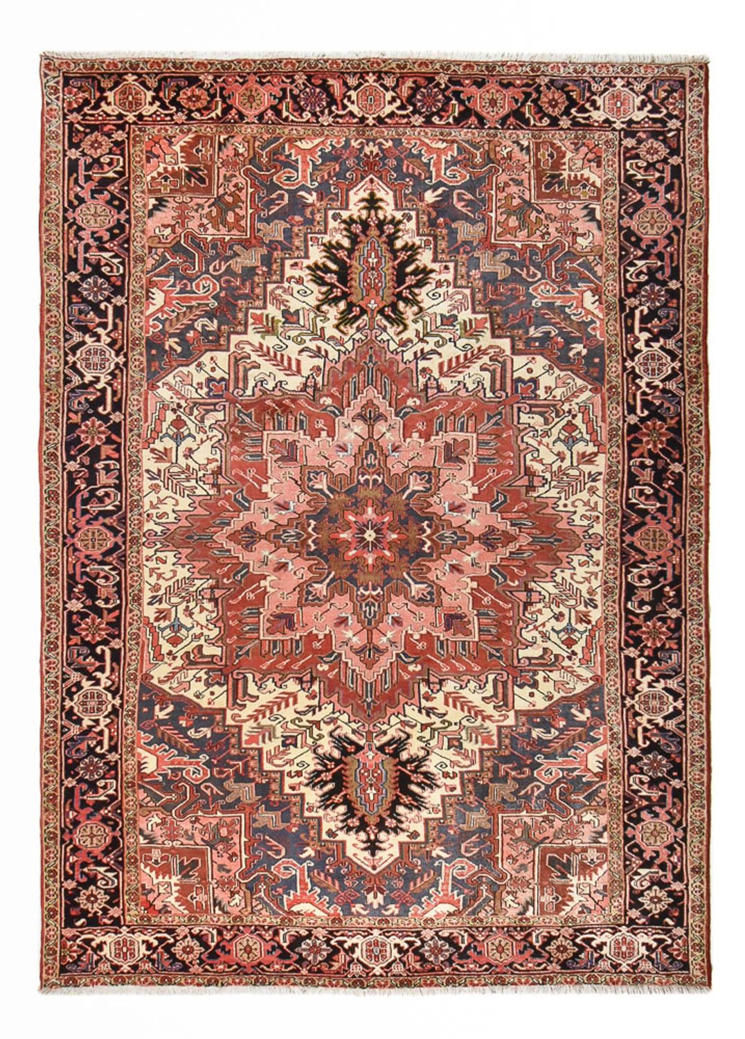 Perserteppich - Nomadic - 341 x 252 cm - hellrot